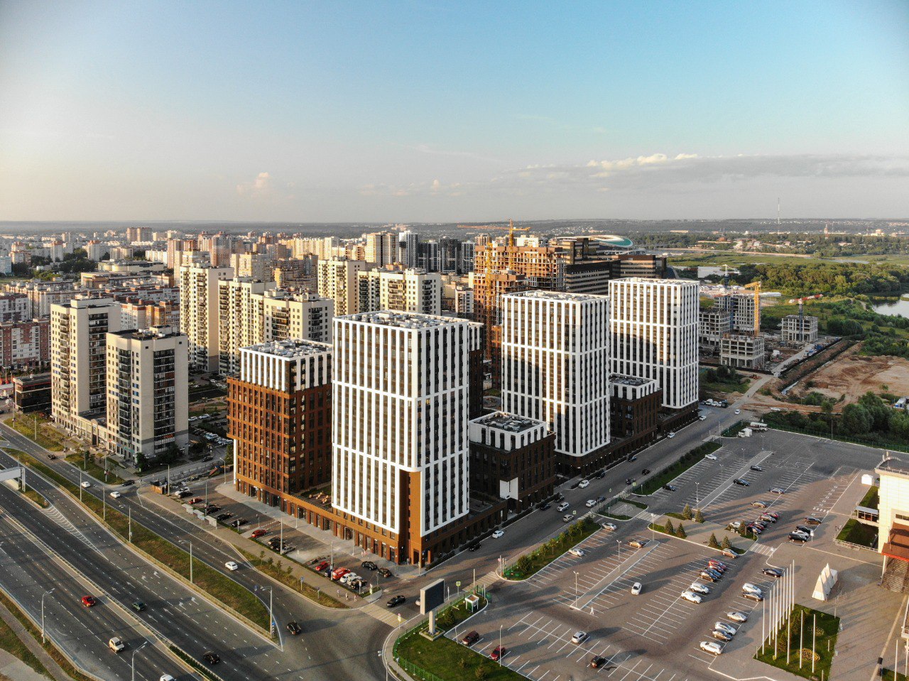 Savin House с высоты